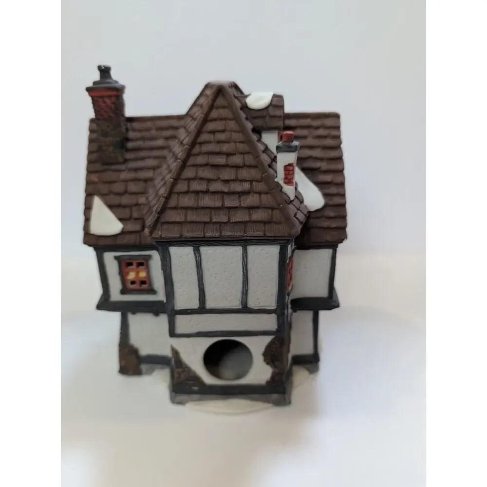 Vintage Dept 56 Dickens Village‎ TUTBURY PRINTER 5568-9 Building Retired